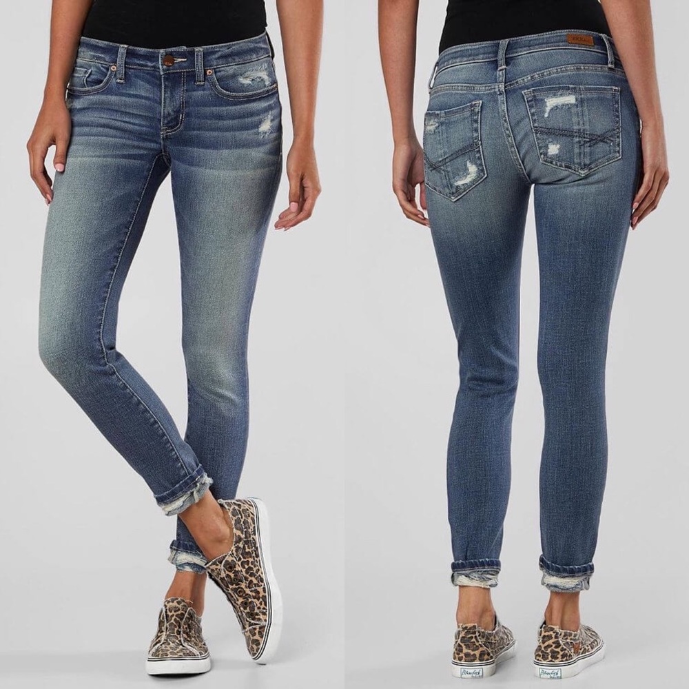 BKE Stella Low Rise Jeans 25 x 29 Slim Fit Ankle Skinny